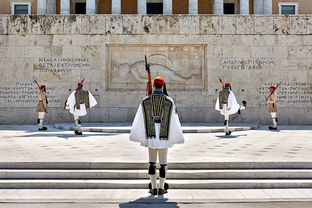Changing of the Guards Athens